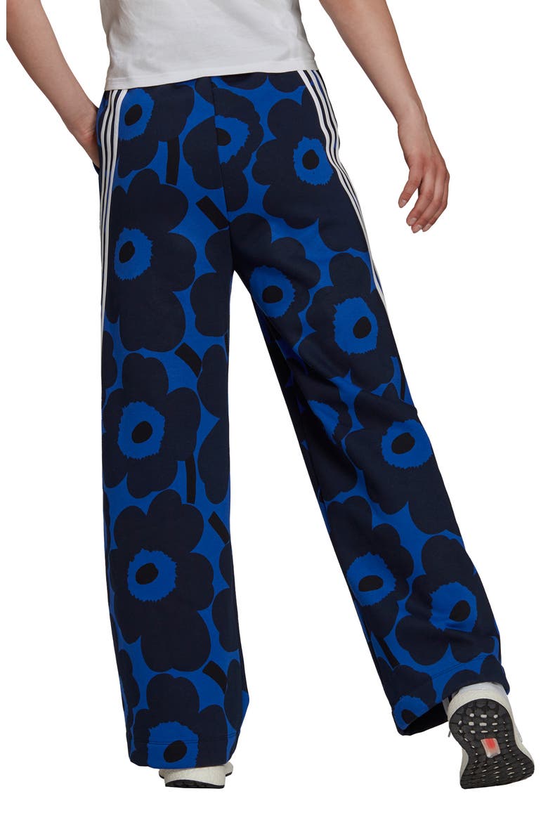 x Marimekko Fleece Pants, Alternate, color, BOLD BLUE