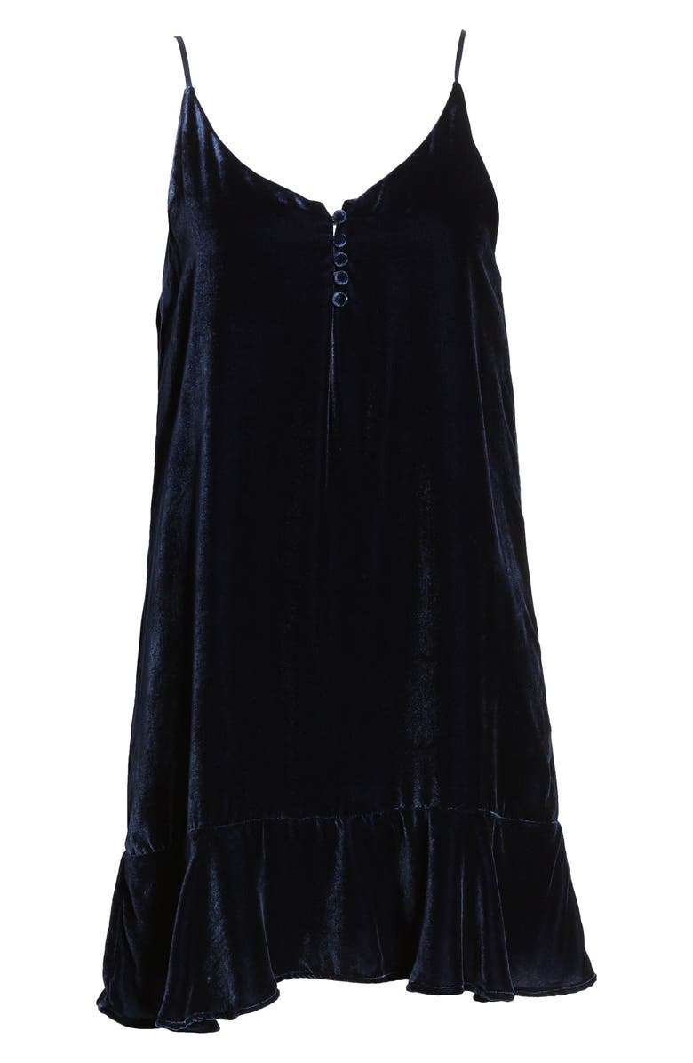 Rails Audrina Velvet Slipdress, Alternate, color, 