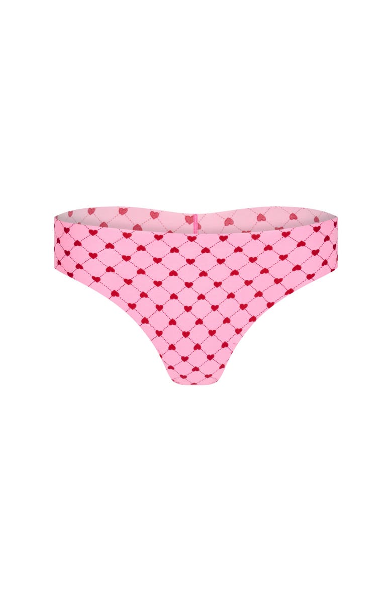 Adore Me Francine Thong Panties Pack of 3, Alternate, color, Heart Red
