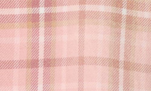 Represent Long Sleeve Plaid Shirt With Chest Pockets In Pink