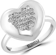 EFFY Diamond Pavé Heart Ring