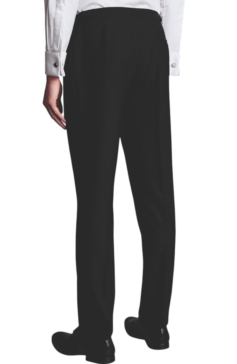 Charles Tyrwhitt Dinner Suit Trousers, Alternate, color, Black