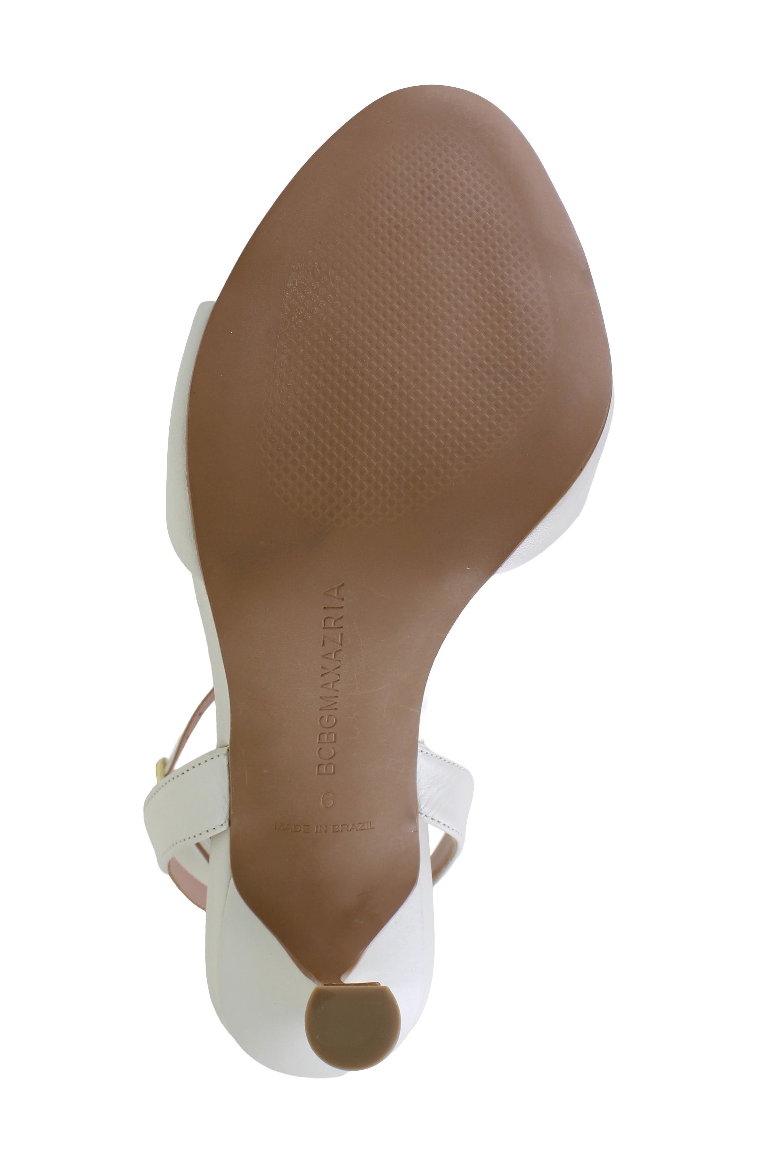 BCBGMAXAZRIA Pacificia Chain Strap Sandal, Alternate, color, Milk