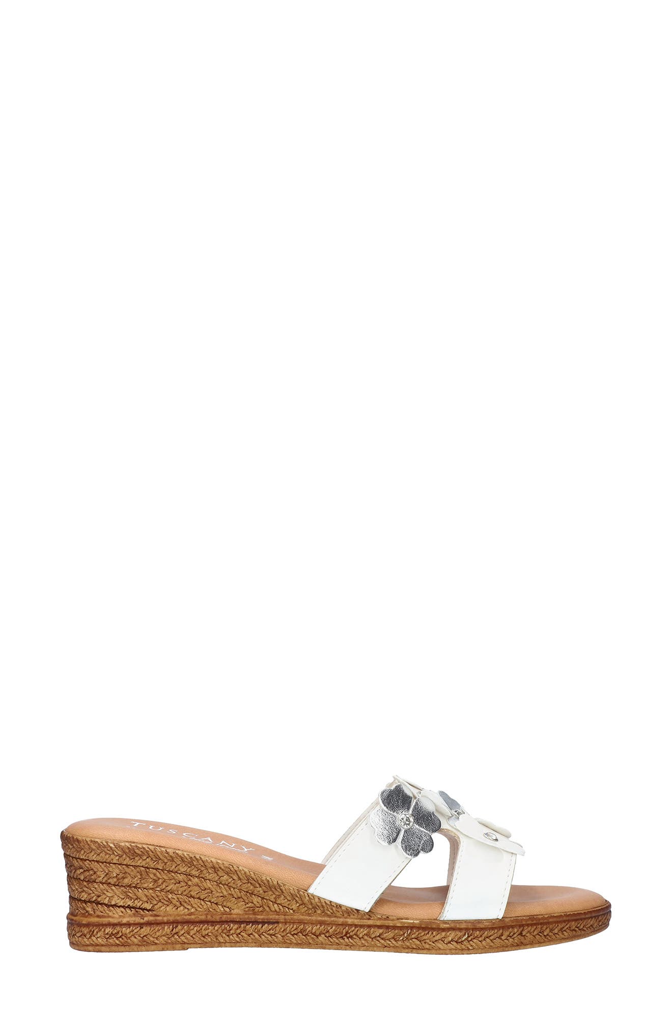 TUSCANY by Easy Street<sup>®</sup> Lilla Wedge Slide Sandal, Alternate, color, 