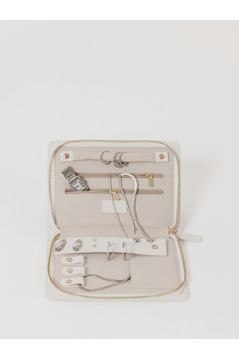 Travel Jewelry Organizer, Alternate, color, White