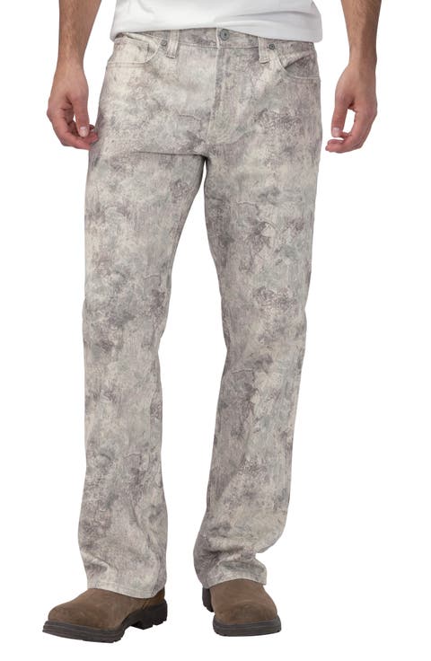 Zac Distressed Relaxed Straight Leg Jeans