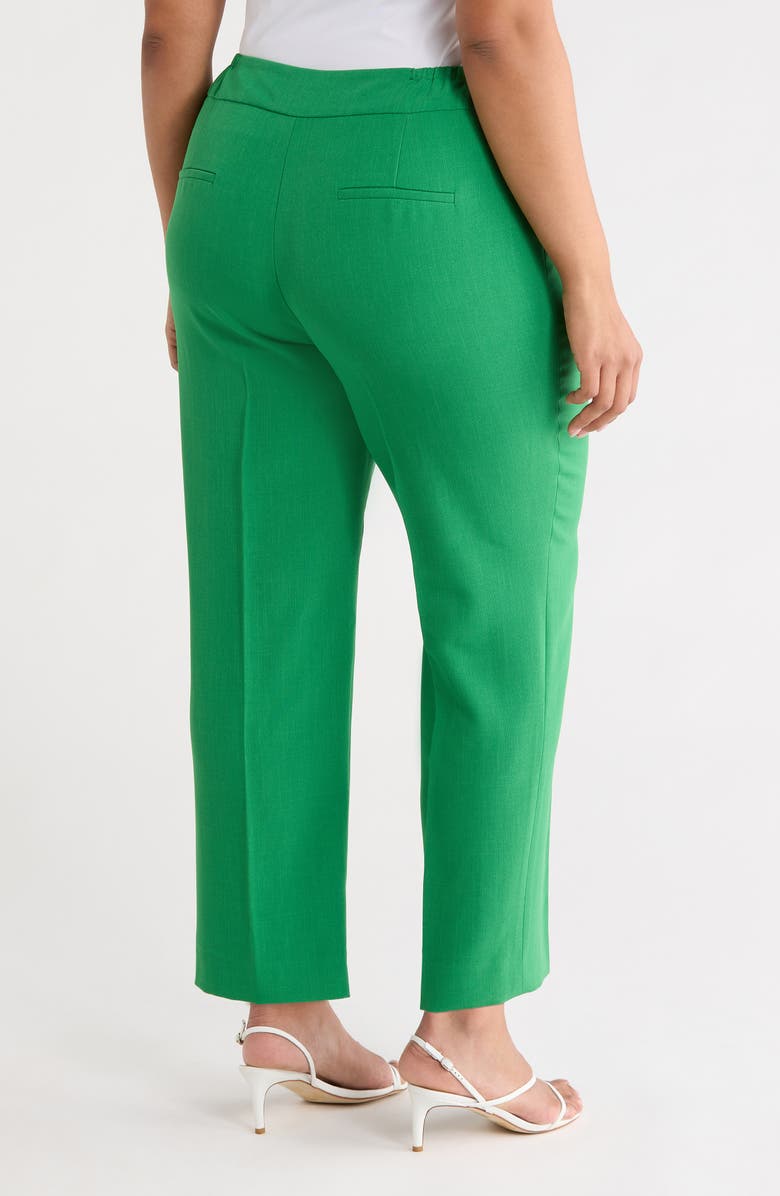 KASPER Ava Straight Leg Pants, Alternate, color, Lush Green