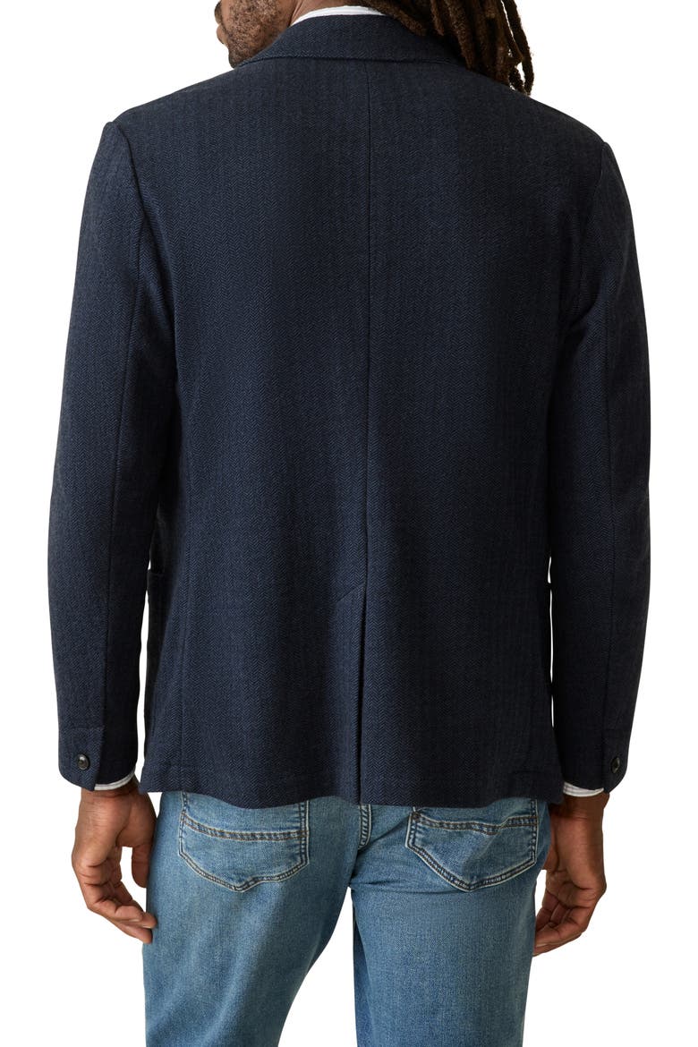 Inlet Herringbone Sport Coat, Alternate, color, NAVY TWILIGHT HERRINGBONE