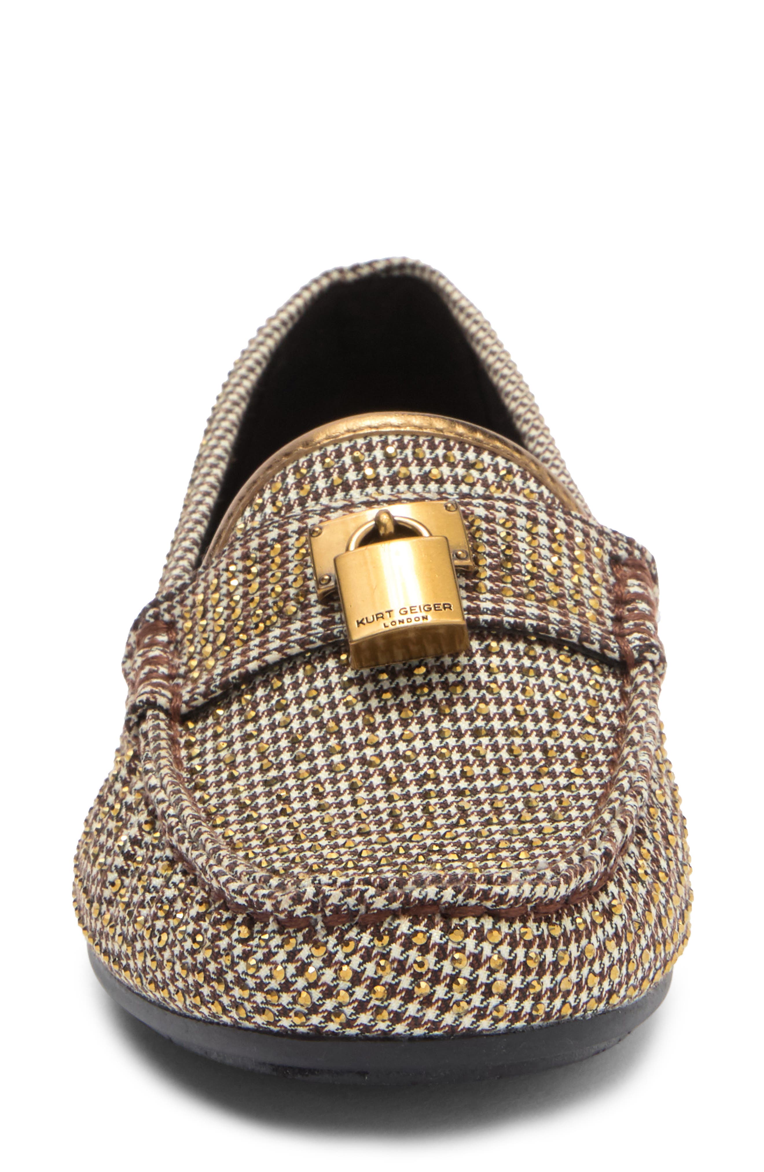 Kurt Geiger London Brixton Houndstooth Loafer, Alternate, color, 
