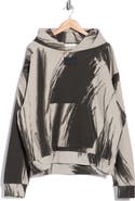 Helmut Lang Feather Cotton French Terry Hoodie