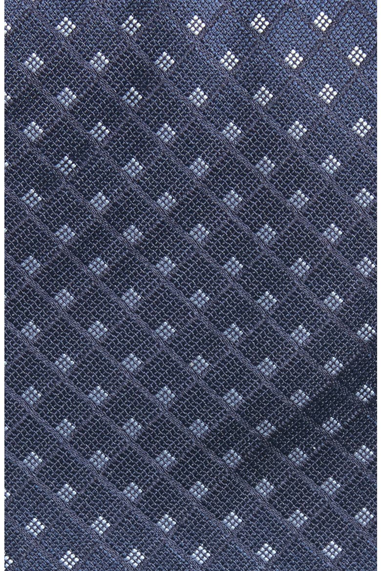 Geometric Silk Tie, Alternate, color, NAVY