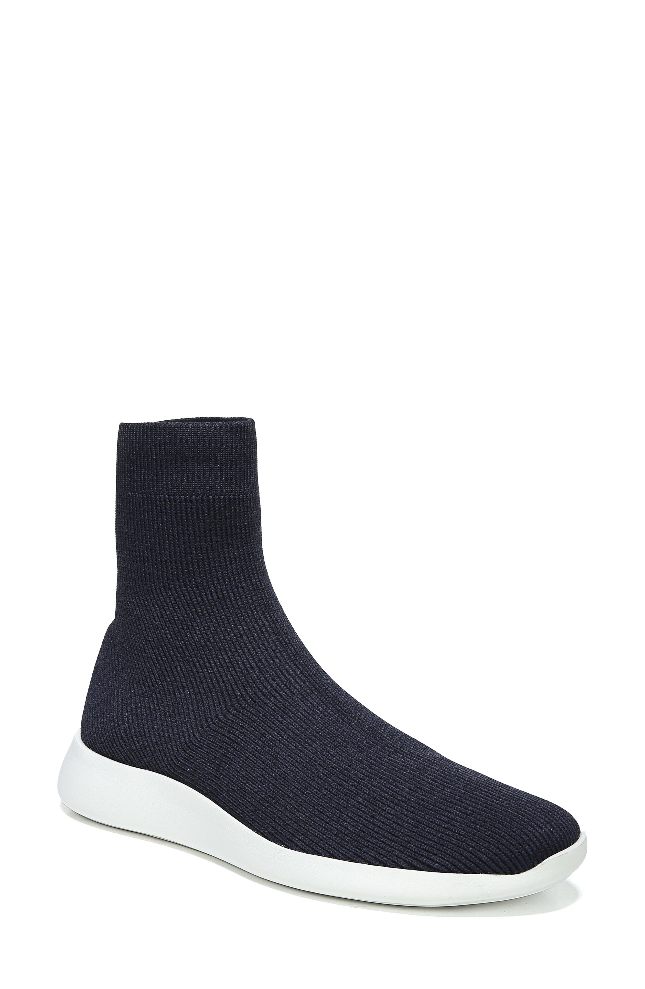 Abbot Sock Sneaker, Main, color, MARINE KNIT