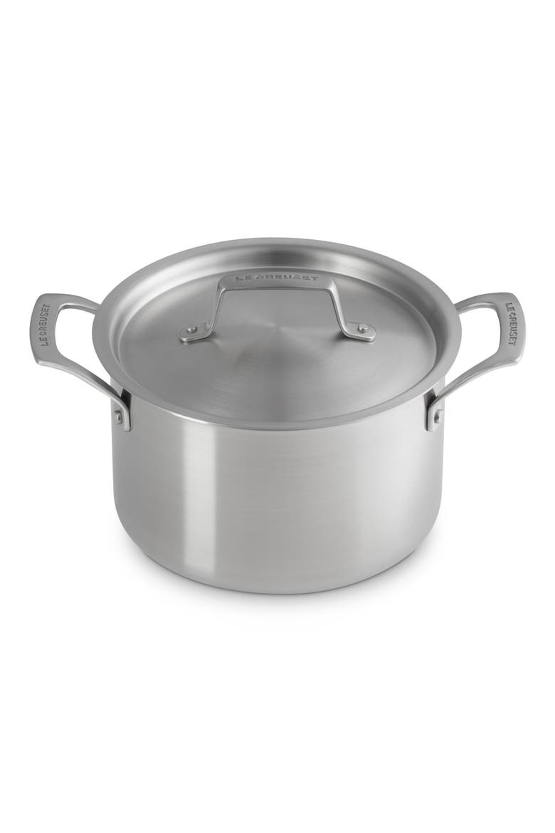 Essential Stainless Steel 7-Piece Cookware Set, Alternate, color, STAINLESS STEEL