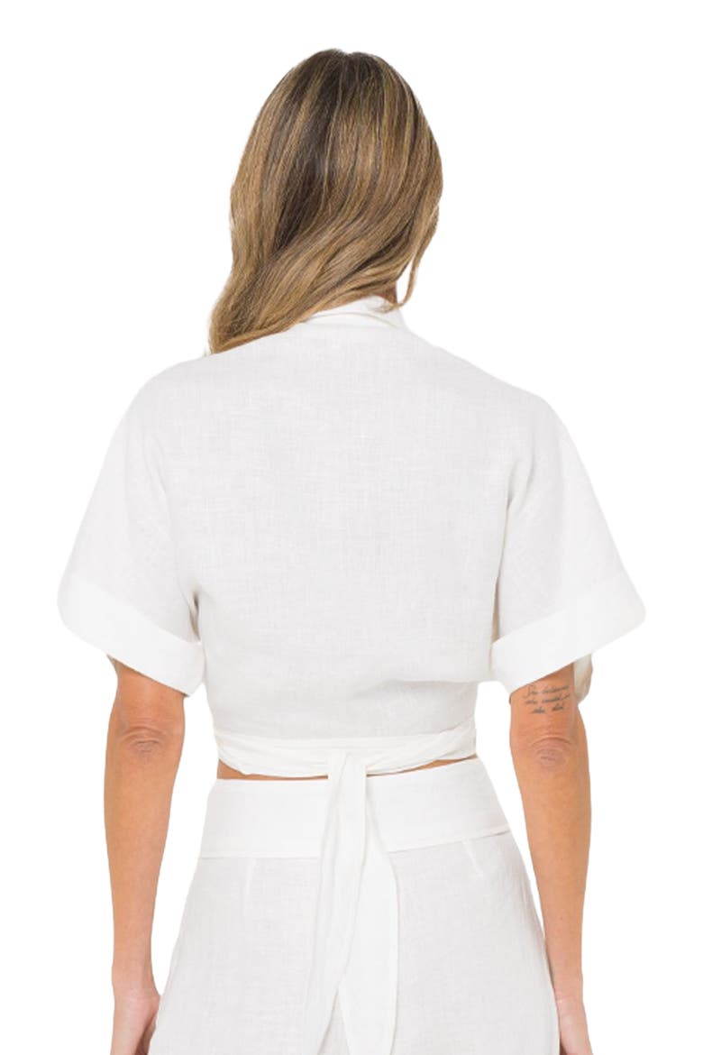 Chiara Top, Alternate, color, White