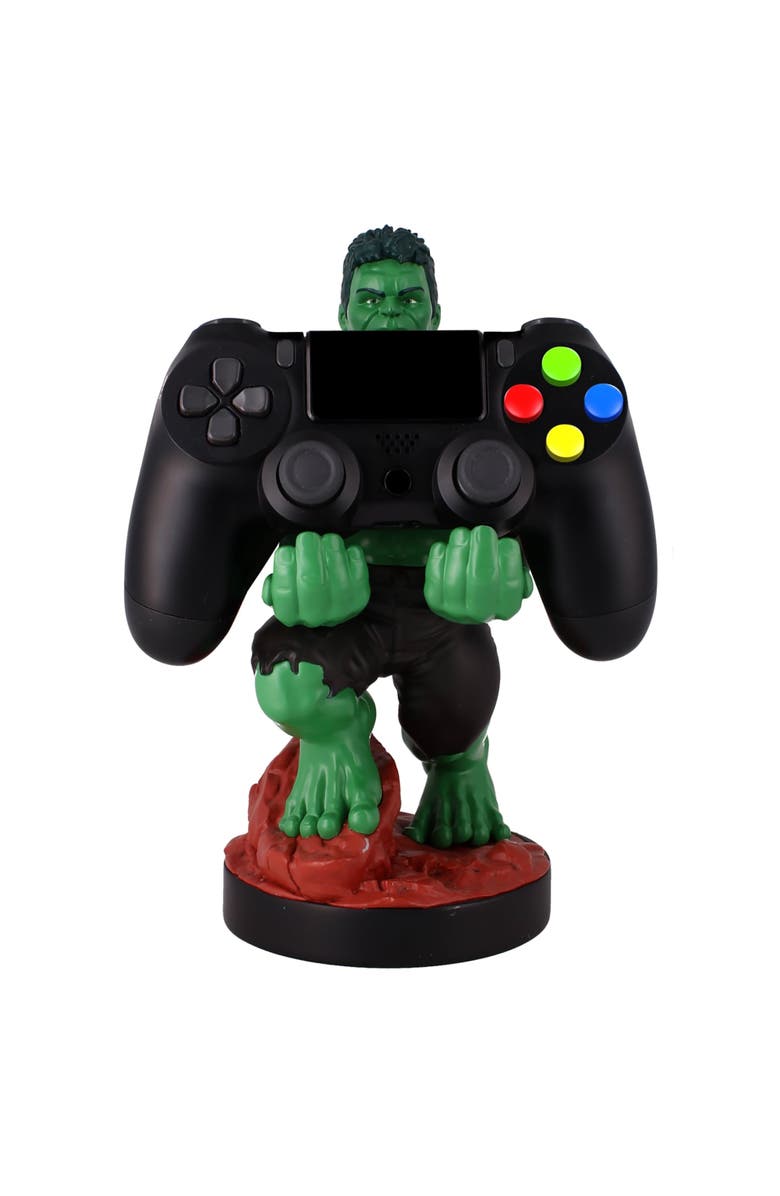 Exquisite Gaming Cable Guys Marvel Avengers Hulk Phone Stand & Controller Holder, Alternate, color, Multicolored