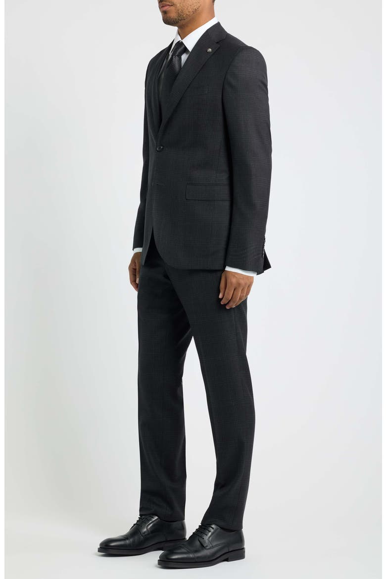 Midland Wool Suit, Alternate, color, BLACK