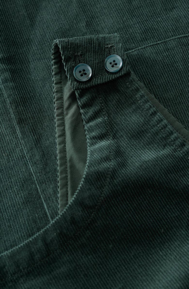 Seasalt Cornwall Salt Weave Corduroy Pinafore Dress, Alternate, color, Coppice