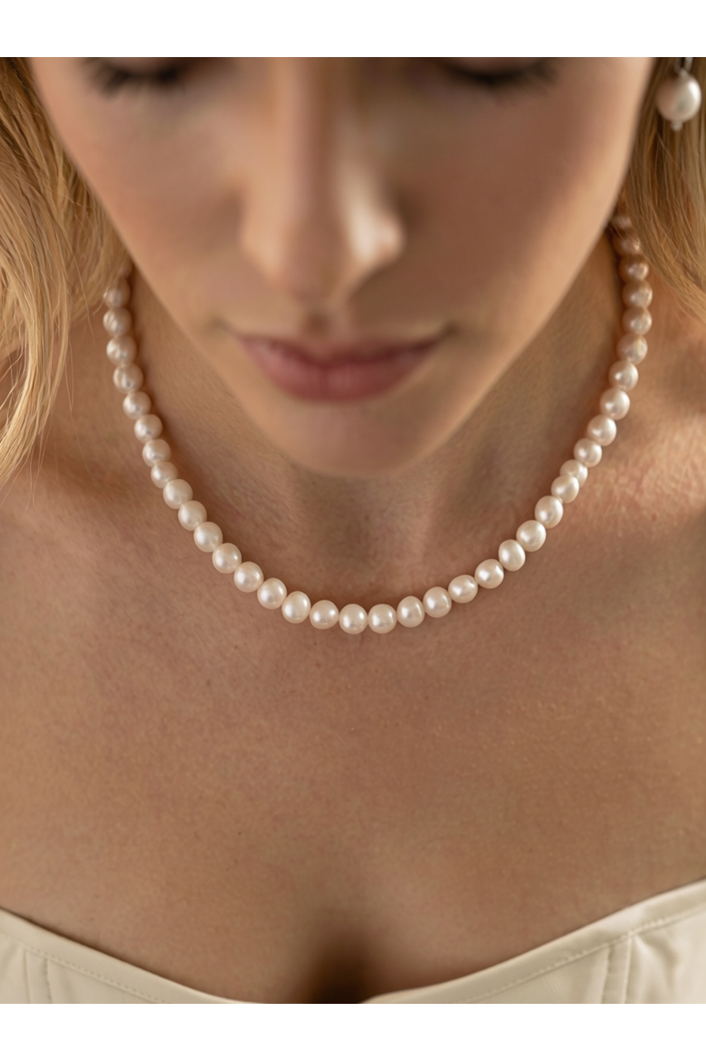 Baroque Freshwater Pearl Pendant Necklace, Alternate, color, Metallic Gold
