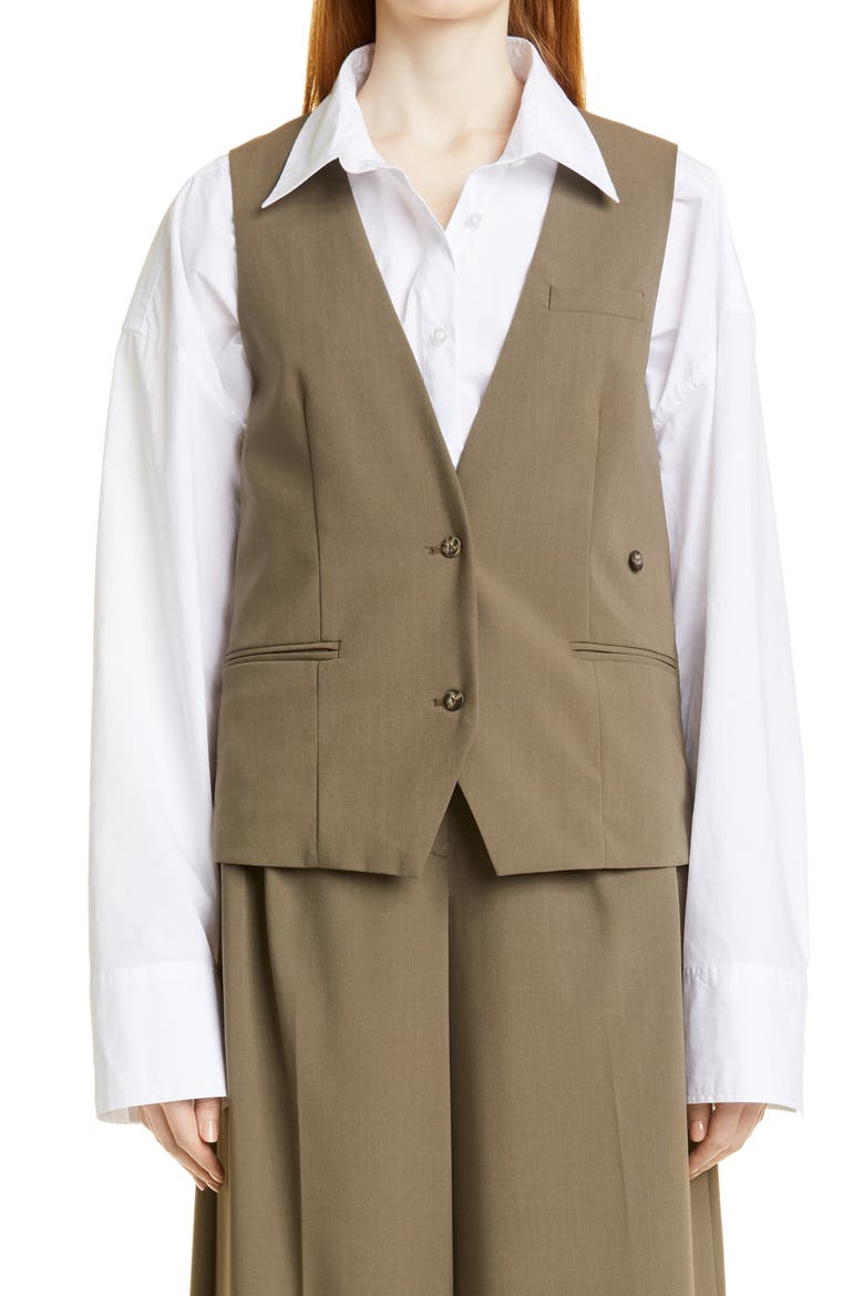 Anjelica Vest, Main, color, TARMAC ASPHALT