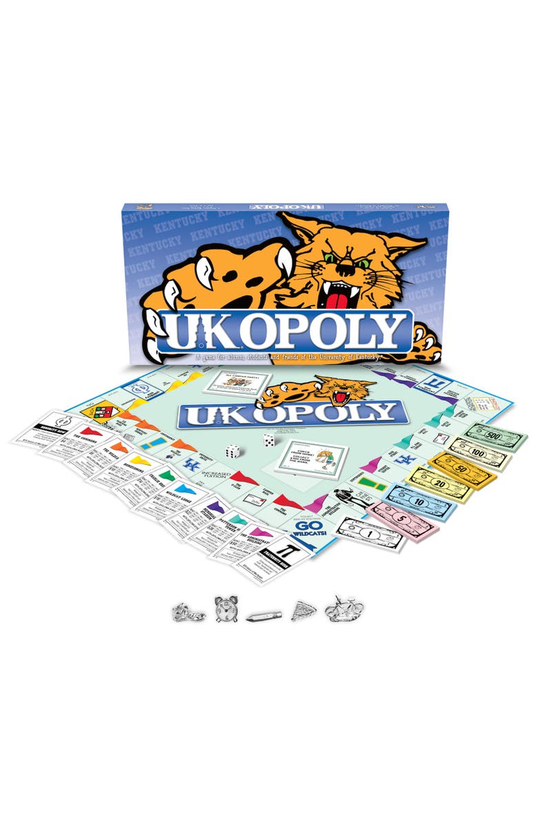Late for the Sky University Of Kentucky Ukopoly Monopoly Board Game, Main, color, Multicolored