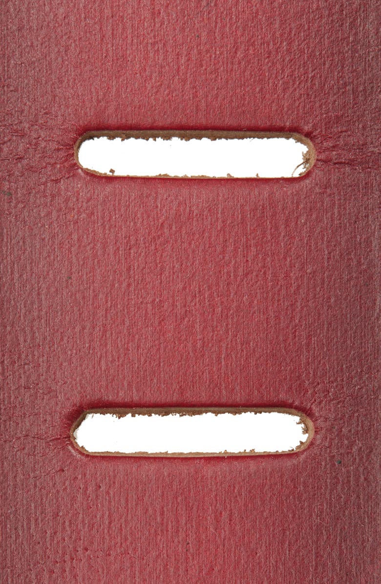 Free People We the Free WTF Jona Leather Belt, Alternate, color, Chefs Kiss