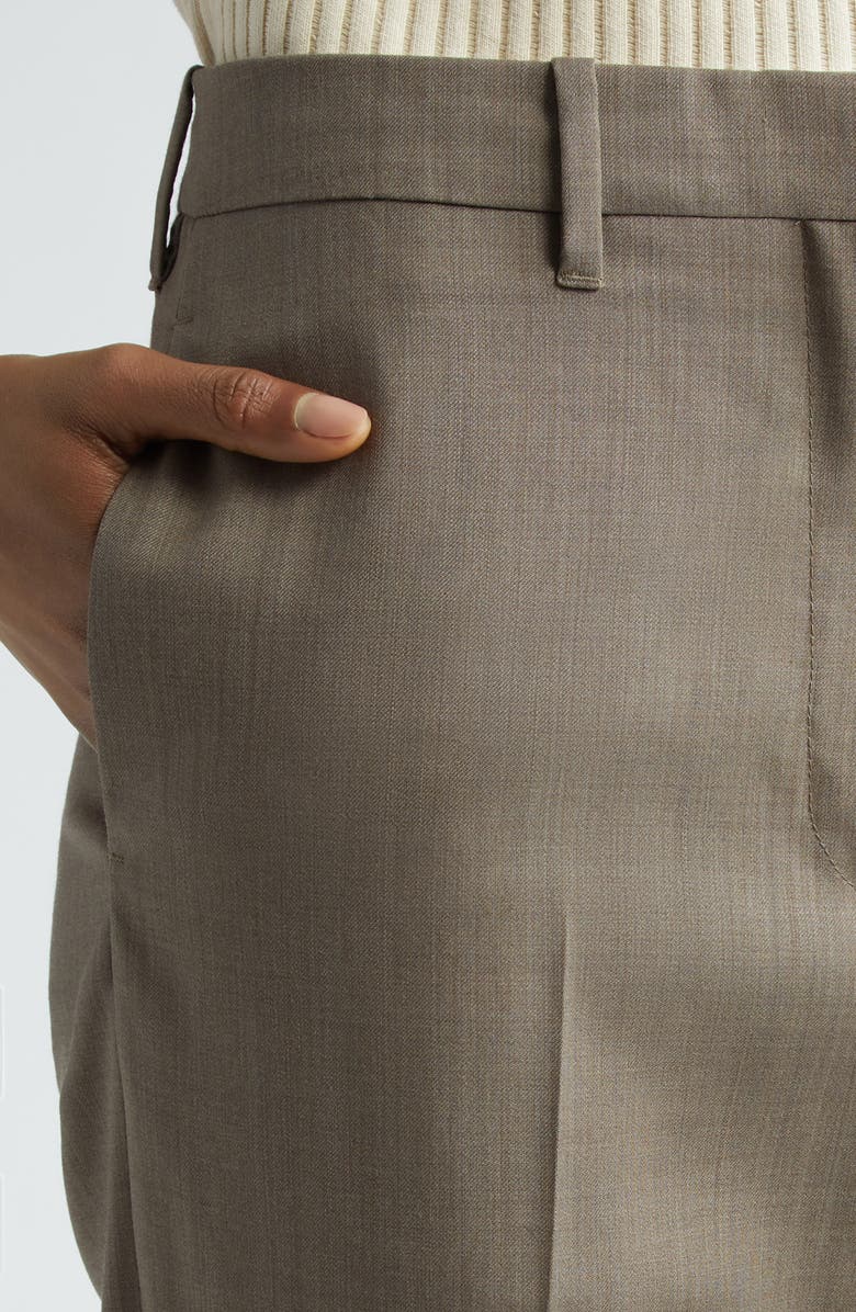 Golden Goose Relaxed Wool Straight Leg Pants, Alternate, color,