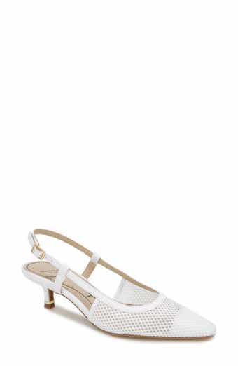 Kenneth Cole New York Martha Kitten Heel Slingback Pump