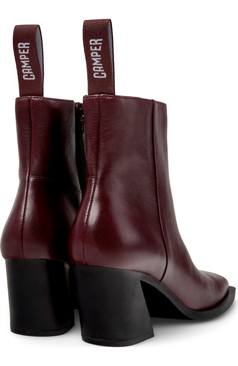 Camper Karole Bootie, Alternate, color, Burgundy