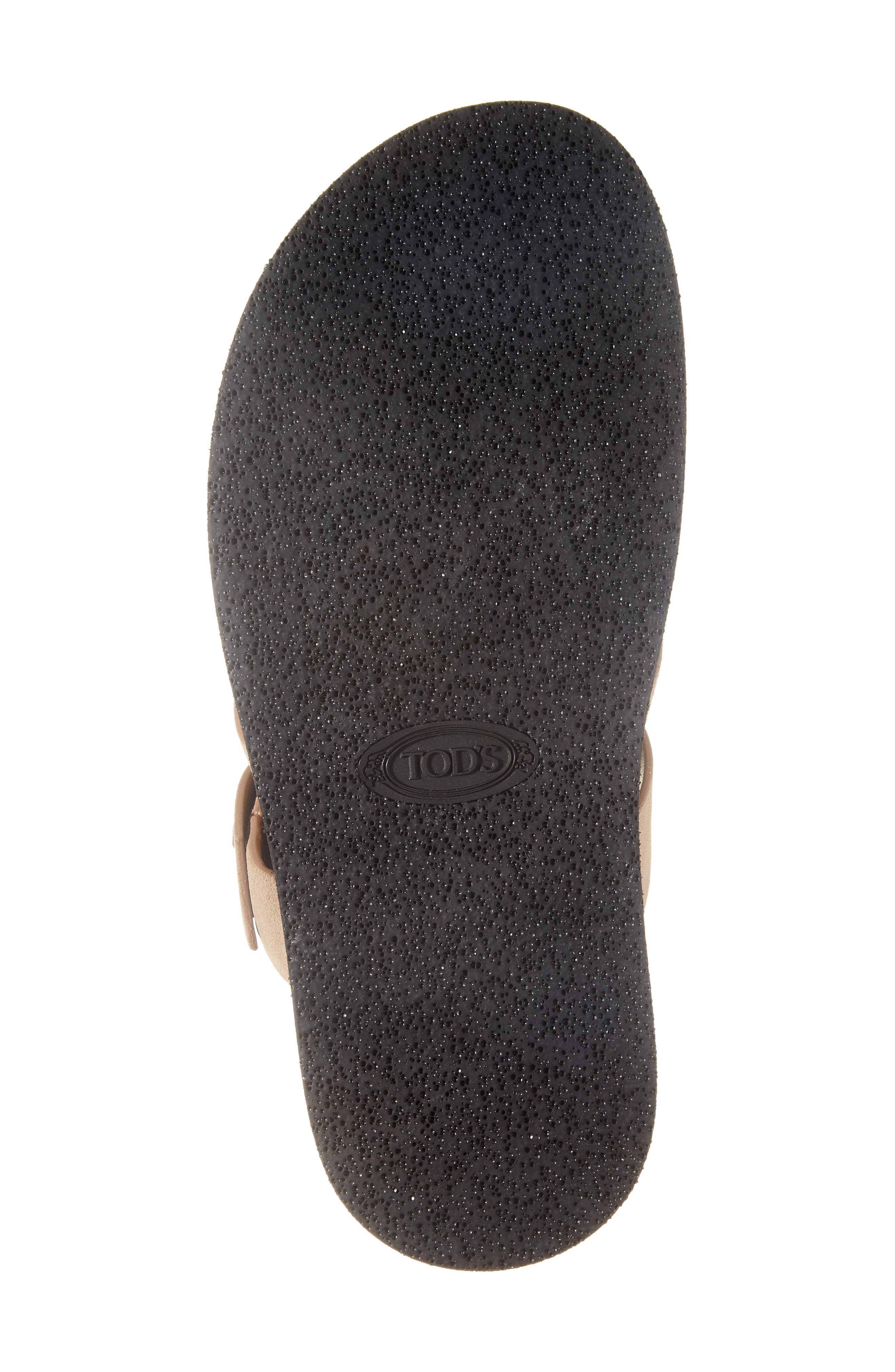 Tod's T-Logo Fisherman Sandal, Alternate, color, 