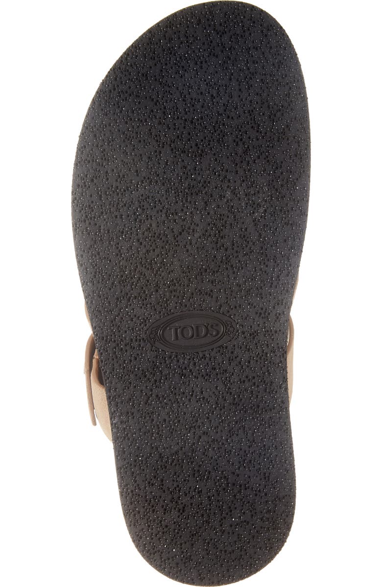 Tod's T-Logo Fisherman Sandal, Alternate, color,