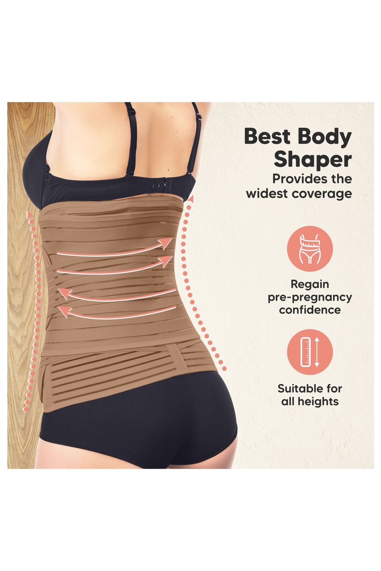 Revive 3-in-1 Postpartum Recovery Support Belt, Alternate, color, Warm Tan