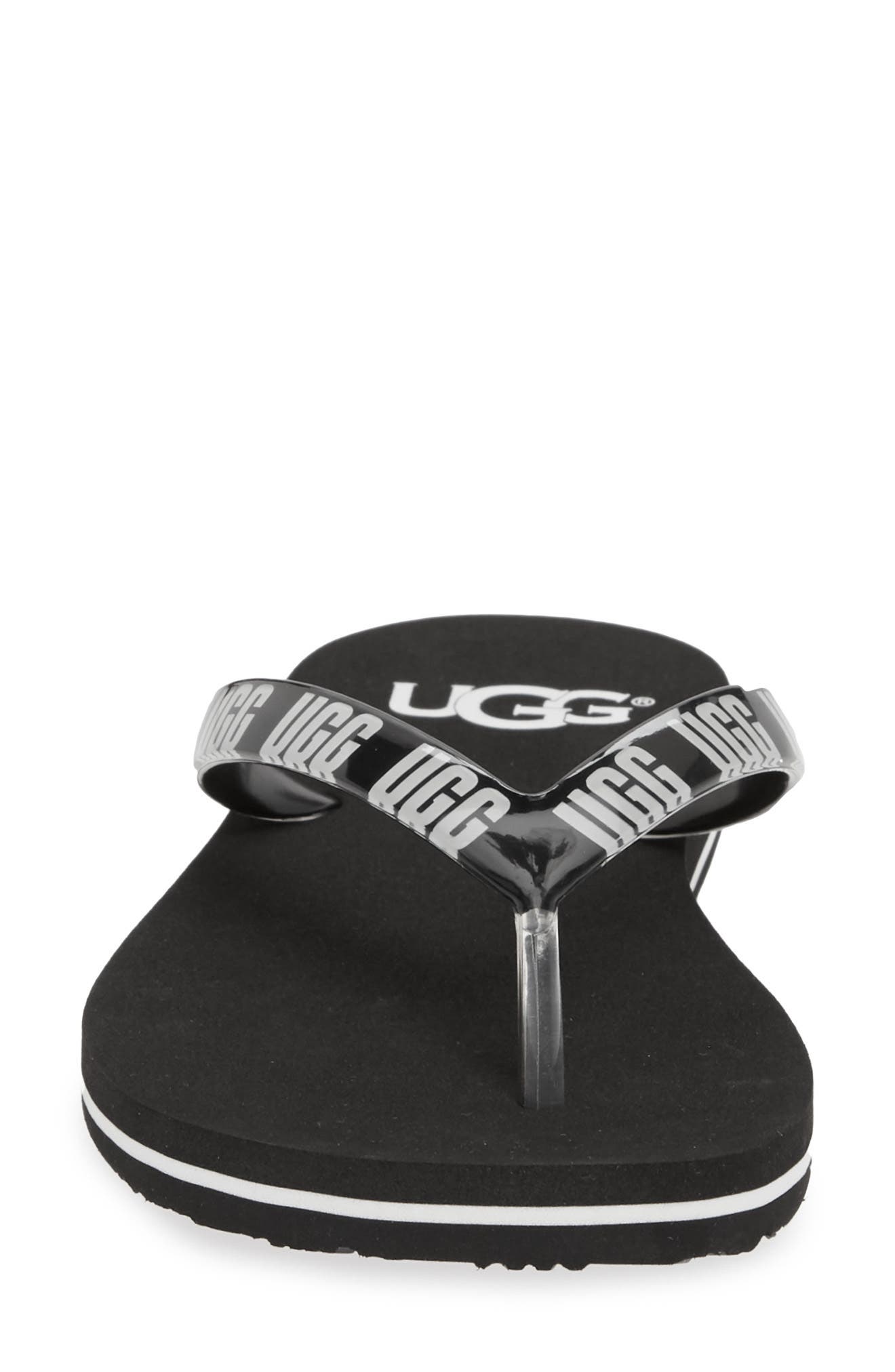 UGG<sup>®</sup> Simi Logo Flip Flop, Alternate, color, 