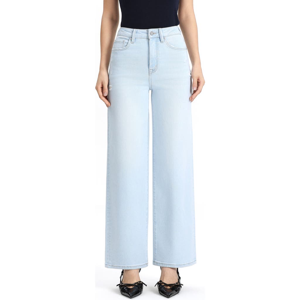 Bayeas High Waist Ankle Tapered Jeans in Light Blue at Nordstrom, Size 26