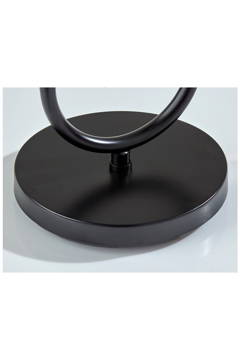 Uma Shelf Floor Lamp, Alternate, color, BLACK