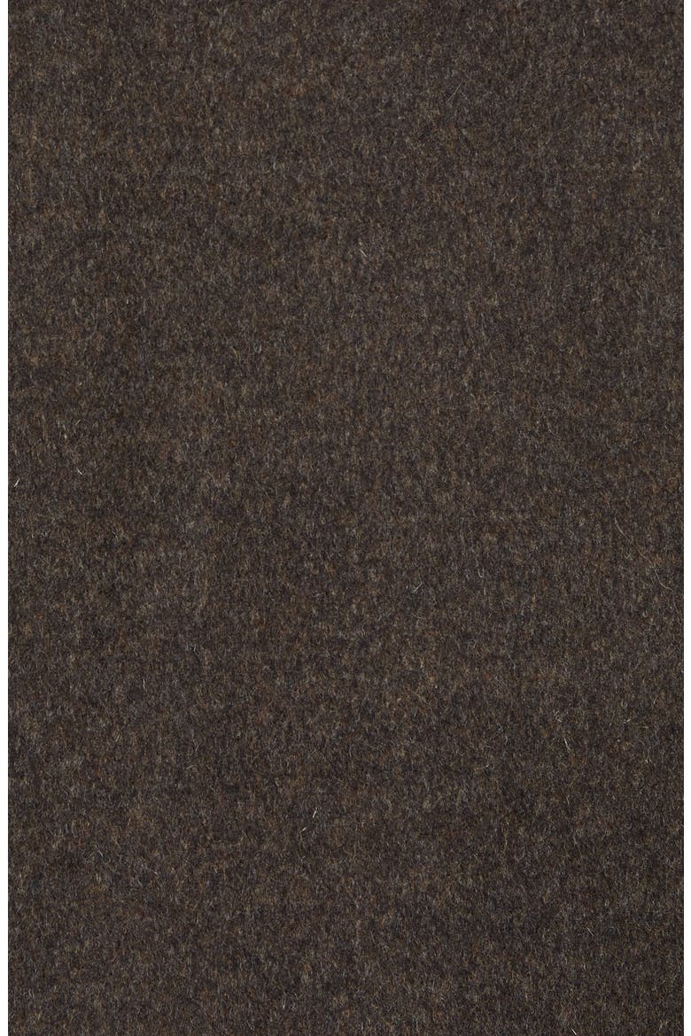 John W. Nordstrom® Hudson Wool Car Coat, Alternate, color, BROWN MELANGE