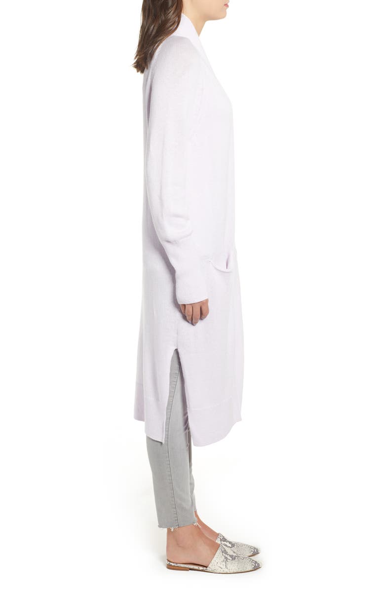 Leith Side Split Midi Cardigan, Alternate, color, 