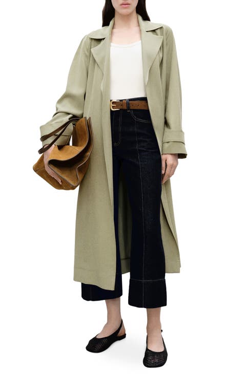 Taxi Trench Coat (Regular & Plus)