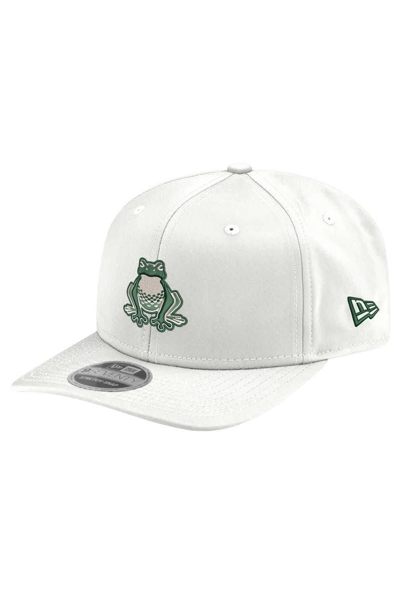 White Boston Common Golf Team COOLERA 9SEVENTY Adjustable Hat, Alternate, color, White