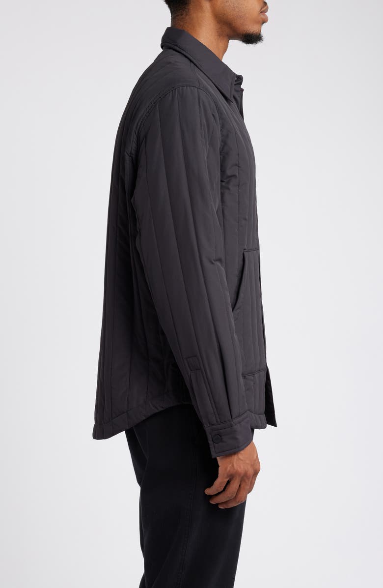 HUGO Ewel Quilted Jacket, Alternate, color, Black