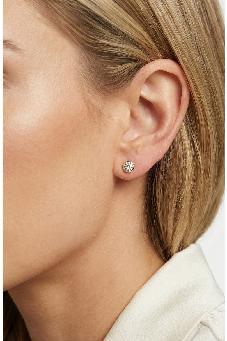 Earrings Sardinien Uno, Alternate, color, 18K gold plated