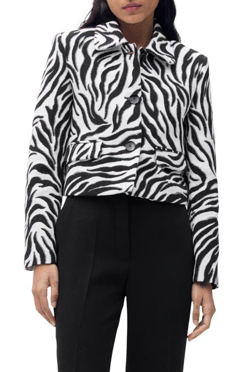 Zebra Print Jacket