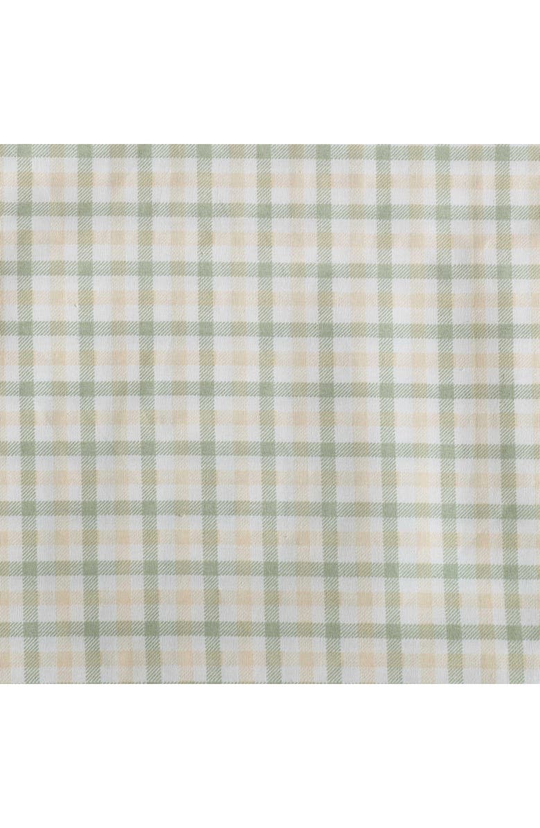 Nautica Calm Seas Cotton Percale Sheet Set, Alternate, color, Beige/ Green Check
