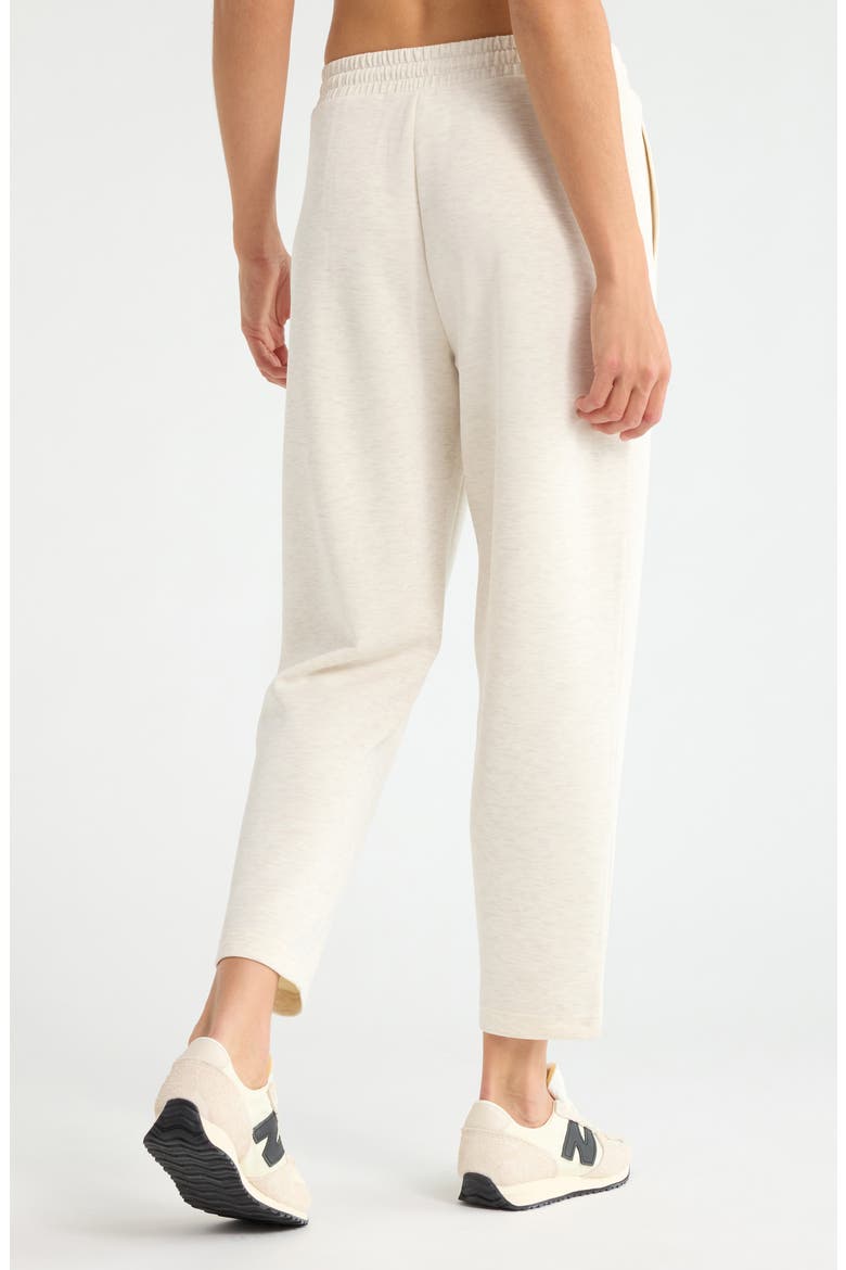 Soft Luxe Ankle Pants, Alternate, color, IVORY HEATHER- PURPLE