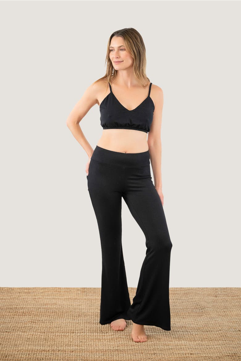 Light Hug® Modal Barely There Bralette, Alternate, color, Black