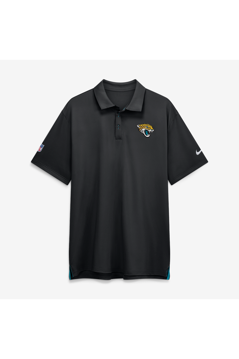 Men's Nike Black Jacksonville Jaguars Sideline Powerful Blocking Dri-FIT Tour Polo, Main, color, Black