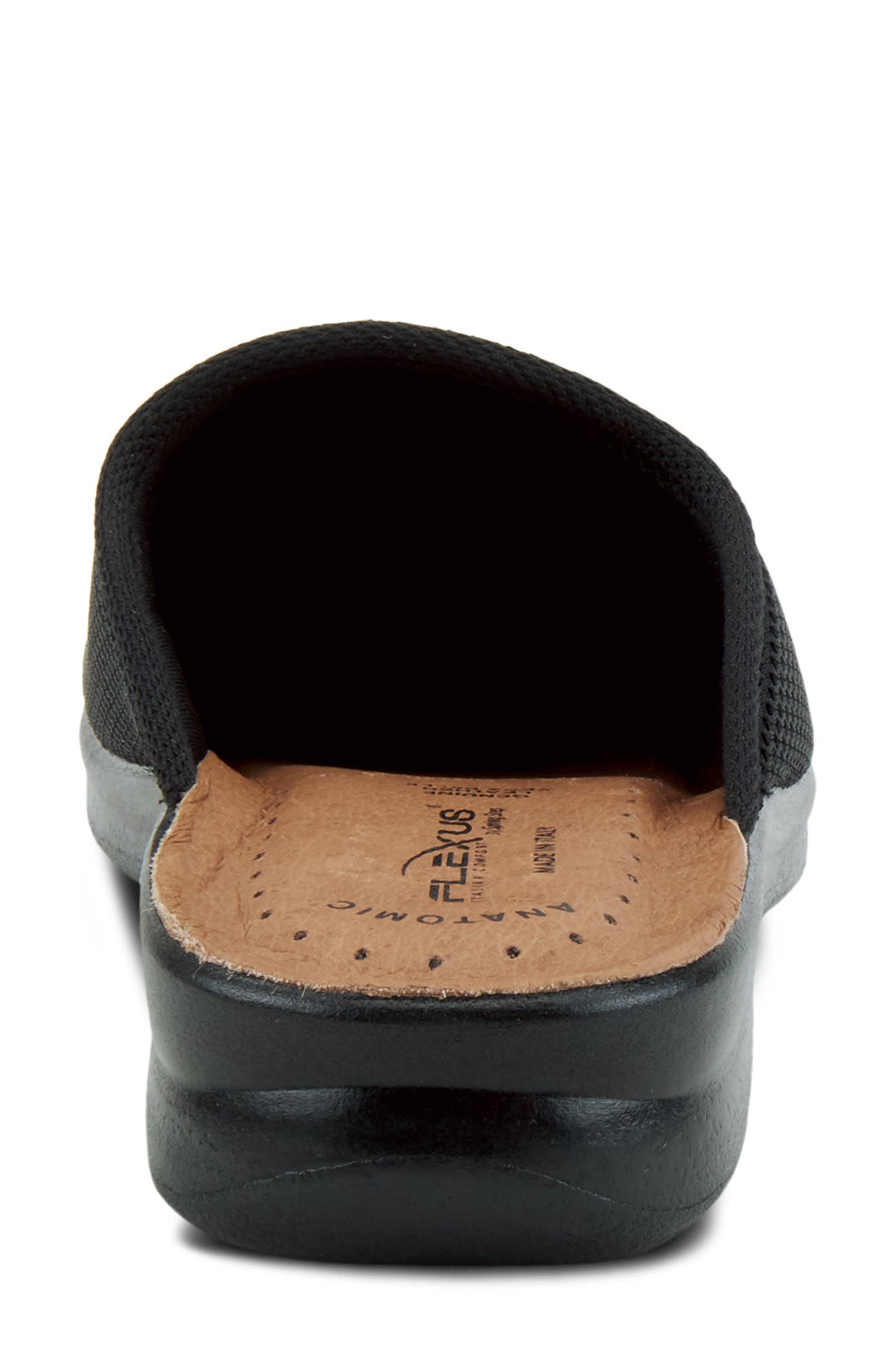 Flexus by Spring Step Scuff Slipper, Alternate, color, Black Fabric