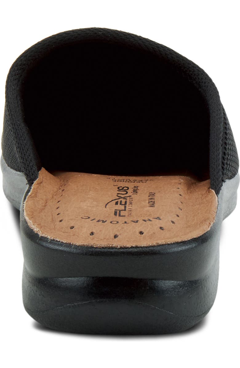 Flexus by Spring Step Scuff Slipper, Alternate, color, Black Fabric