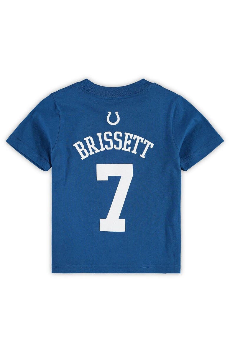Outerstuff Toddler Jacoby Brissett Royal Indianapolis Colts Name & Number T-Shirt, Alternate, color,