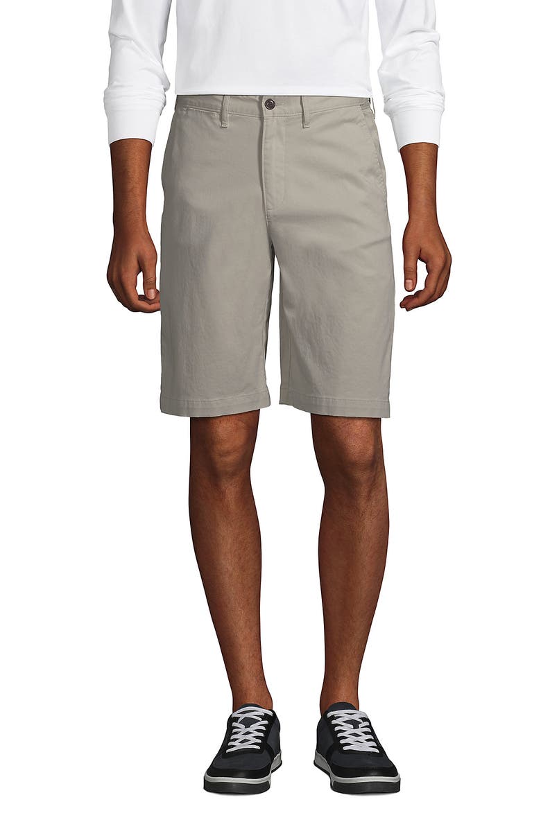 Lands' End Big Knockabout 11" Comfort Waist Chino Short, Main, color, 