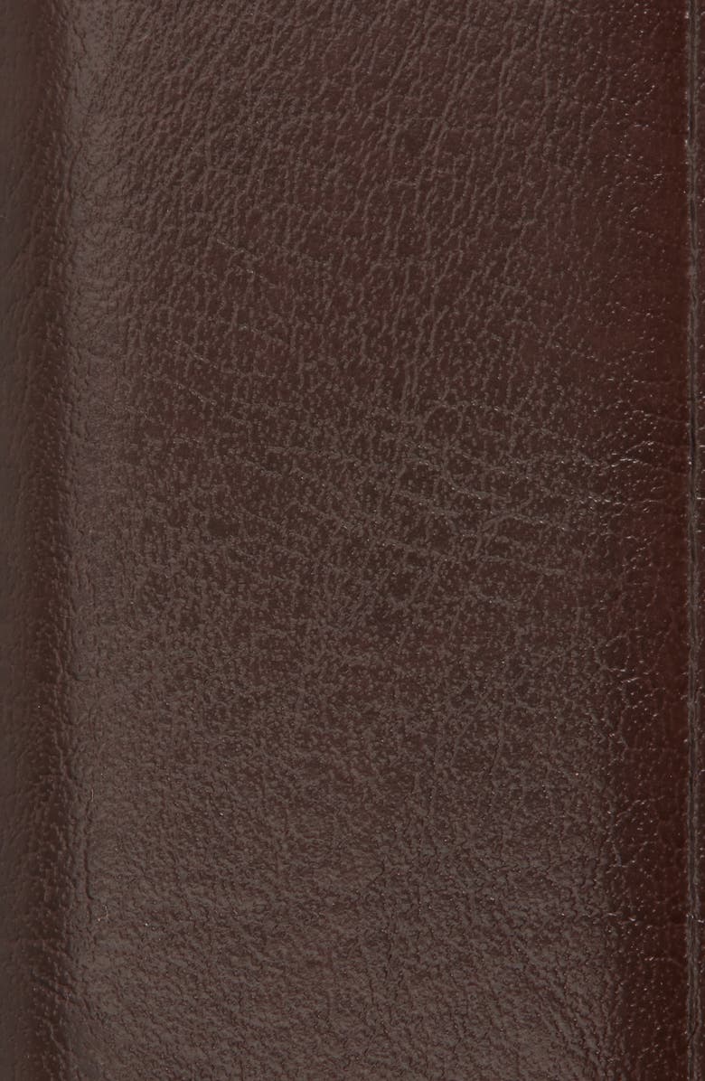 Original Penguin Charlie Brown Leather Belt, Alternate, color, Brown/ Black